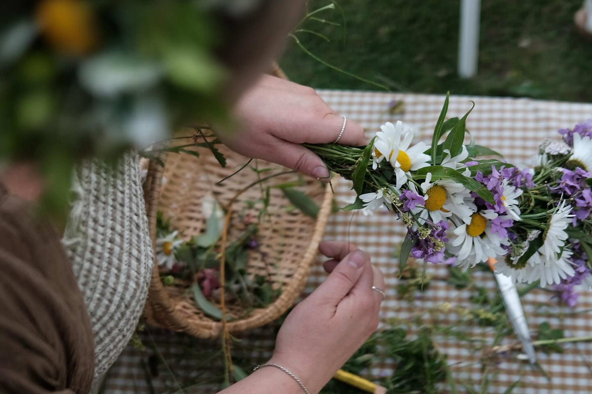 Kransbindning — Midsommar